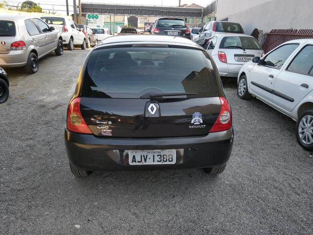 Renault Clio Authentique Flex 1.0 2008 4 portas 12.500 - Foto 4