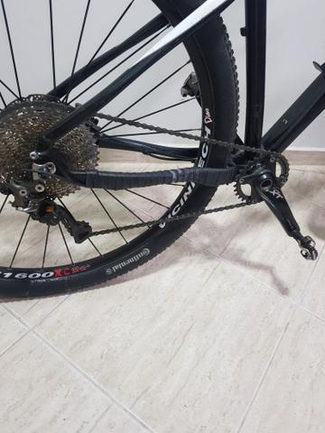 Mtb caloi elite 30 xtr 1x11 manitou - Foto 3