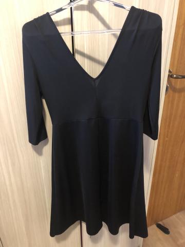 Vestido Preto Zara M - Foto 2