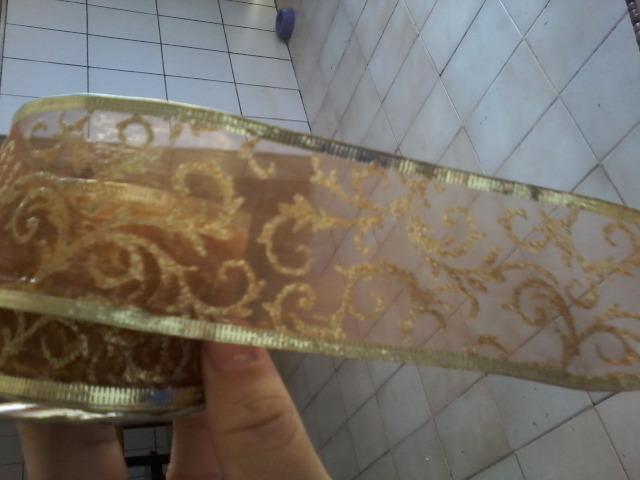 Decoração pra árvore natal fita pra laços. - Foto 3