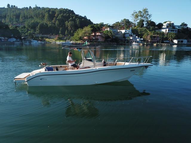 Lancha Fishing 265 - Mercruiser 5.0 V8 gasolina - Impecável - Foto 2
