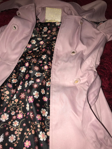 Lilica Ripilica - Casaco Trench Coat Rosa - Foto 3