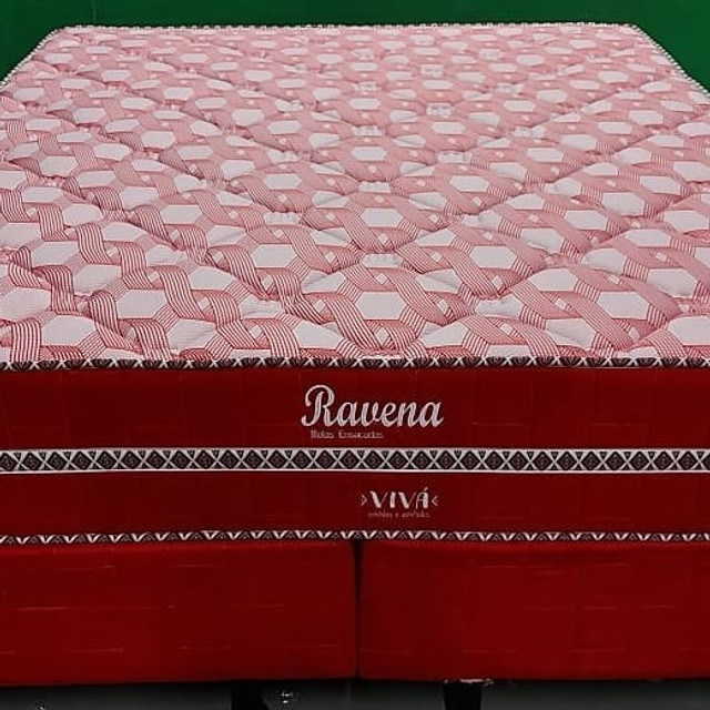Cama Queen Size Ravena Molas Ensacadas