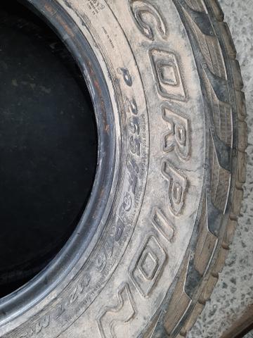 Pneu 255 70 16 Pirelli Scorpion atr meia vida Ranger - Foto 3