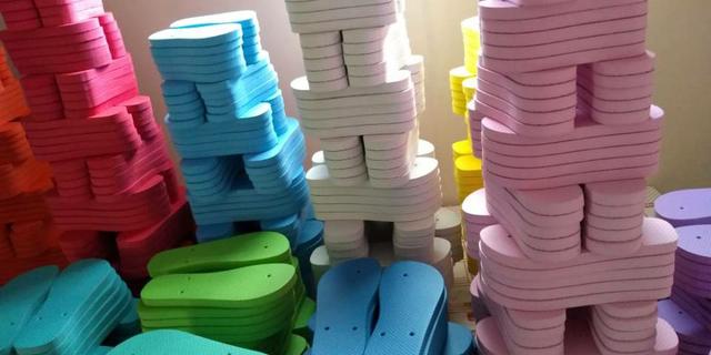 Tiras e Solados para chinelos - Foto 4