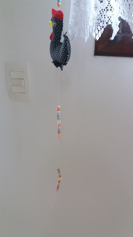 Enfeite para cozinha com 3 galinhas - Foto 4