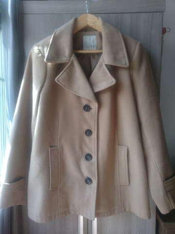 casaco feminino cor caramelo