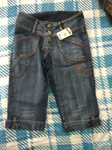 Bermuda Jeans P lindissima Shorts Feminino serve tambem para quem usa 14 12