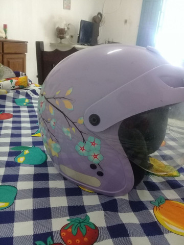 Capacete fly feminino seminovo - Foto 3