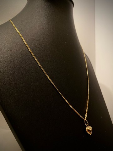 Conjunto feminino em ouro 18k 3,3 gramas - Foto 3