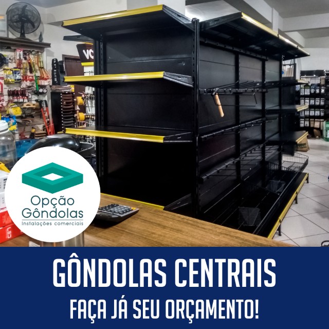 Gôndolas de Centro || Material Novo Direto da Fábrica - Foto 3