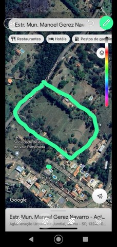 Terreno chácara Jarinu documentado