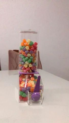 Pote boleado em acrílico p/Guloseimas  - Foto 3