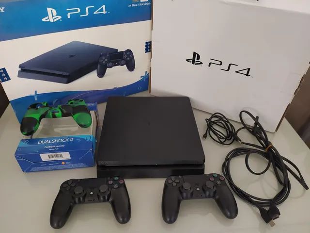 Ps4 Slim 1tb + De 90 Jogos Pouco Usado - Leia A Descrição