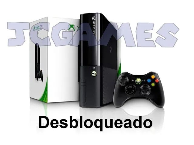 XBOX 360 Lt 3.0 + Pode jogar ONLINE + 1 Controle + 03 GAMES By