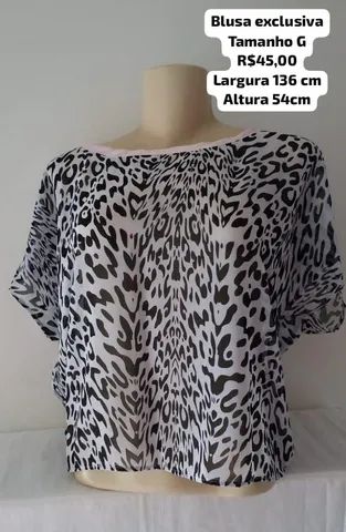Blusas femininas exclusiva em tecido  - Foto 2