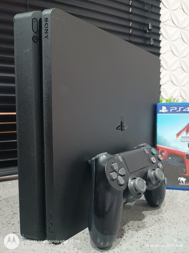 PlayStation 4 Slim 500G (Aceito Cartão)