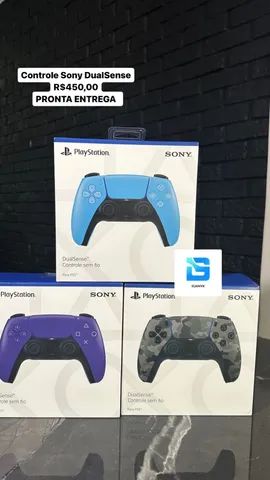 Controle Ps5 Dualsense Sem Fio Novo Lacrado Pronta Entrega Original Sony  Branco