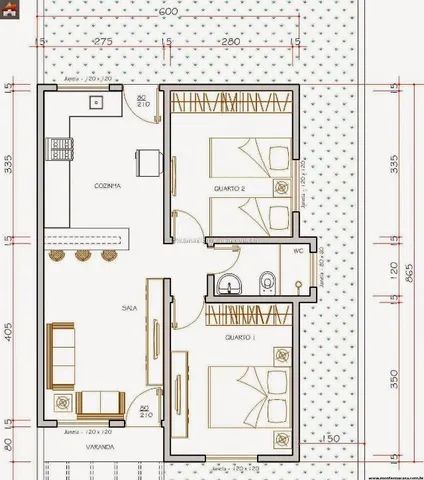 Vendo Aquisição de Terreno e Construção 70m2 - Foto 2
