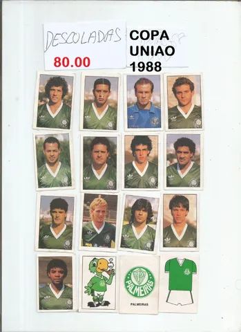palmeiras times figurinhas completos - Foto 5