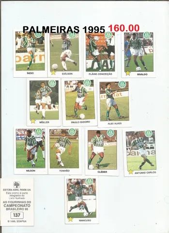 palmeiras times figurinhas completos - Foto 2