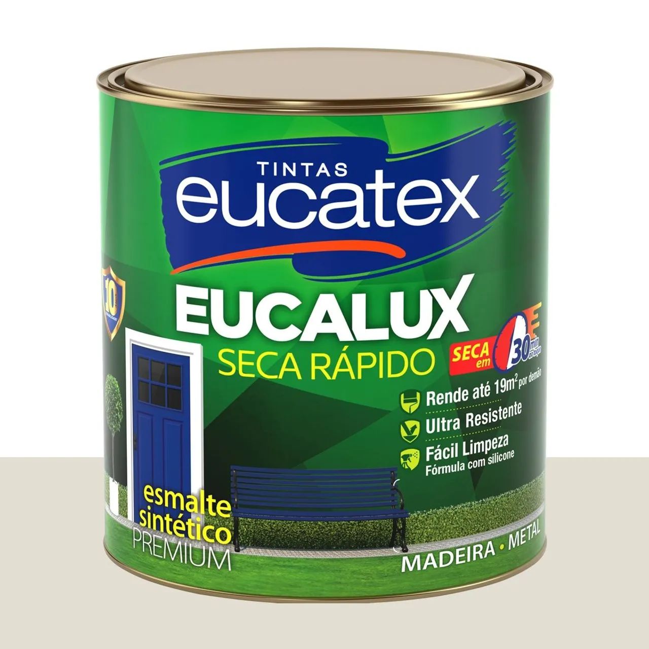 Tinta Esmalte Sintético Bril. Eucatex Nó de Marinheiro 800 ml