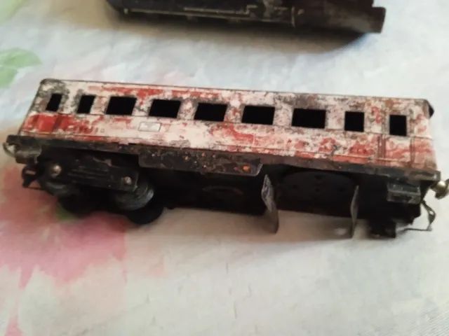 Lote duas peças de vagões Ferrorama Estrela anos 60 veja leia - Foto 2