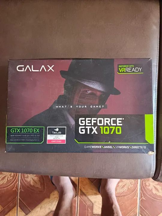 Placa de Vídeo Galax GeForce GTX 1070 - Foto 4
