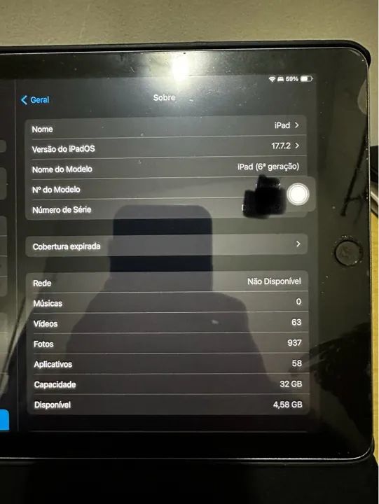 iPad 10.2 6ª Geração - 32GB - Wi-Fi e Chip- Cinza Espacial - Foto 2