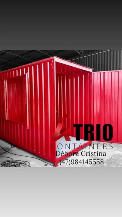 Container obra pintura acrílica 3x1.5x2.20 - Foto 6