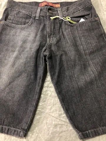 Bermuda jeans preta 36 Jinglers - Foto 3