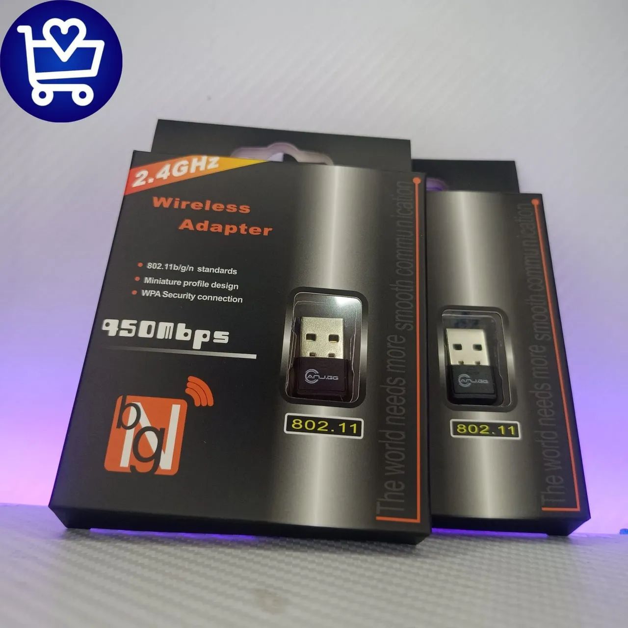 Adaptador Wi-Fi 950Mbps 2.4GHz - Foto 2