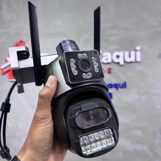 Câmera de Segurança Wifi 6MP 4K com Lente Dupla e Zoom - Foto 2