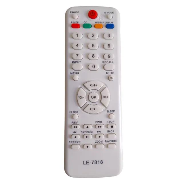 Controle Remoto Para Tv Lcd Htr-d17hbtv-3203hd H-Buster + Pilhas  