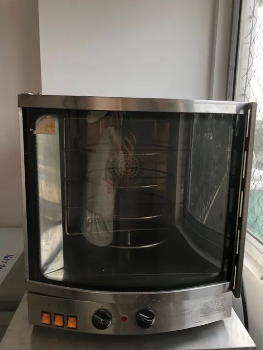 Forno Giratório Titã inox 4 bandejas - Foto 2