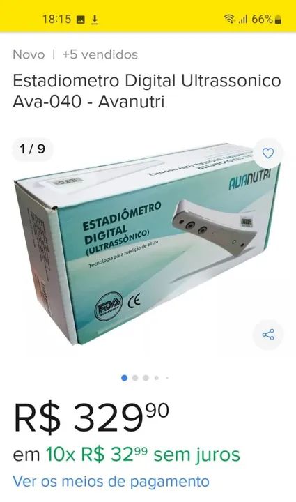 Balança Digital Pediátrica Infantil para Bebê Função Tara - Foto 2