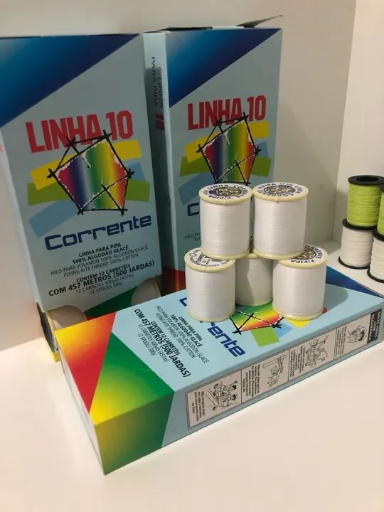 Pipas e linhas e carretilhas raia - Foto 3