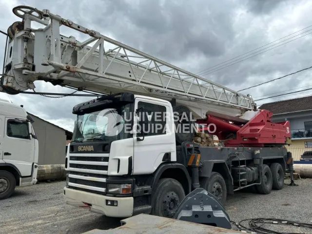 Caminhão scania p124 ano 2004 Guindaste madal md600