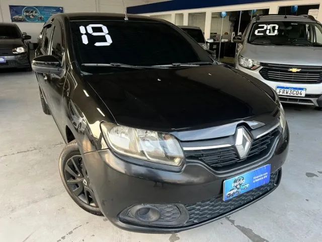 Sandero Expression 1.6 2019 com gnv + ipva 2024. Entrada + parcelas de 1.350