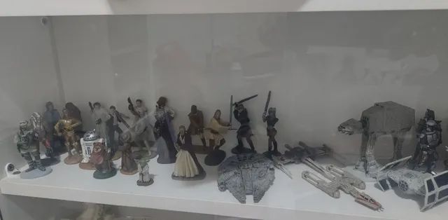 Star Wars - Miniaturas de metal - DeAgostini 53 peças(Acompanha expositor) - Foto 2