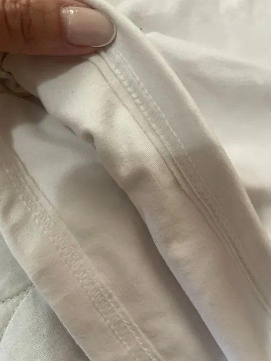 Vestido branco tecido encorpado - Foto 3