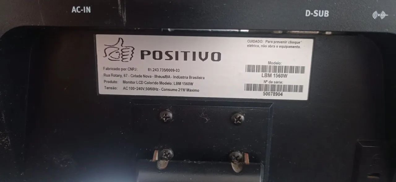 Monitor Positivo LCD 17 polegadas - Foto 3