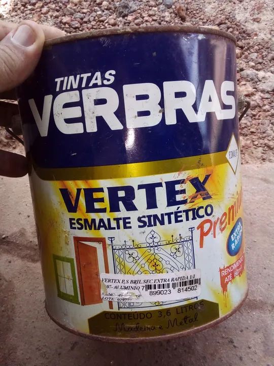 Vendo esse galão de tinta aluminio  - Foto 2