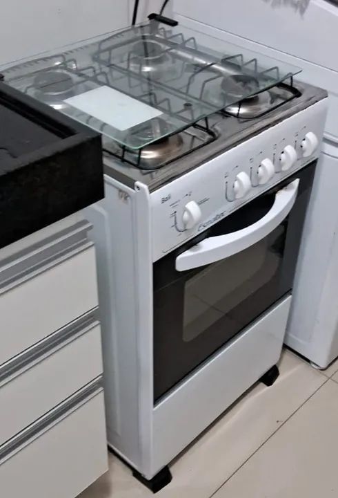 Fogão 4 Bocas esmaltec - Branco