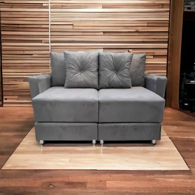 Versátil Sofá Cama Casal de 2 Lugares Lindo Novos de fábrica Varias