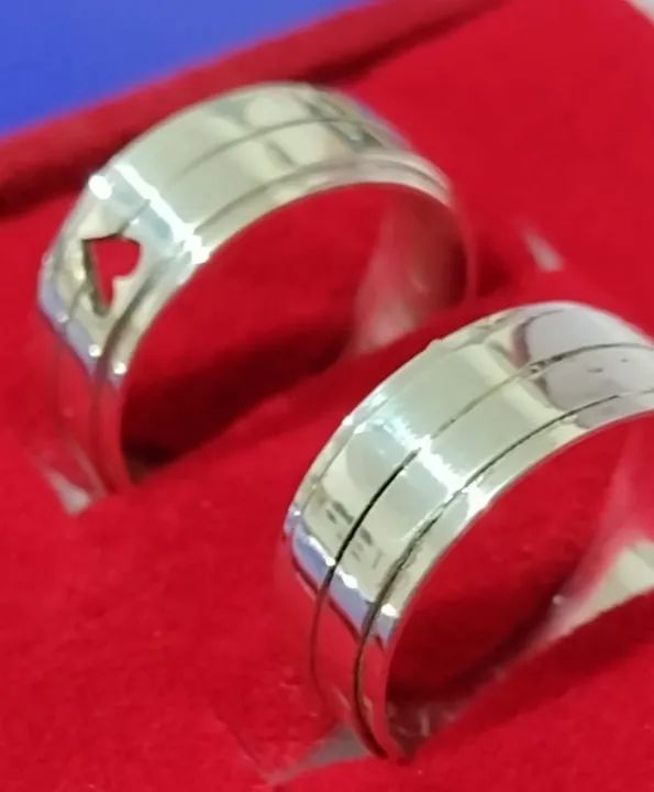 Alianças Prata 950 Todos Modelos A escolher 6 mm - Foto 3