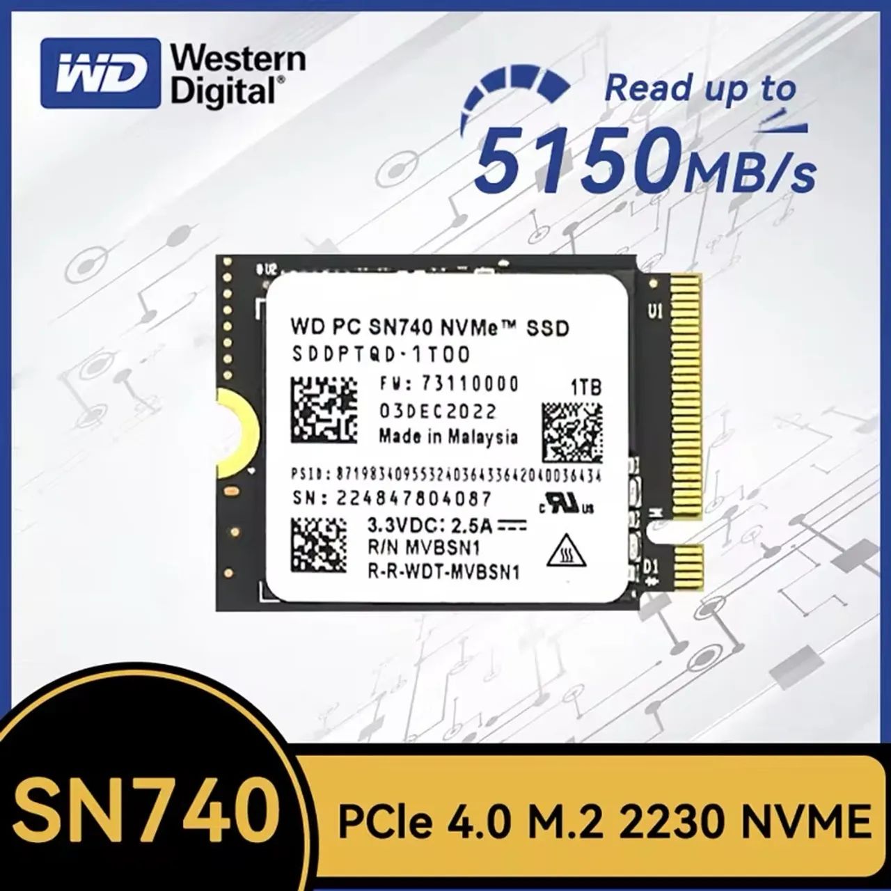 SSD Western Digital WD SN740 1TB - Armazenamento - Paupina, Fortaleza  1337376361 | OLX