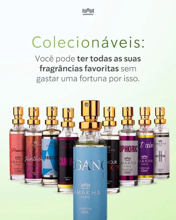 Perfumes de bolso Amakha paris.