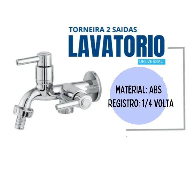 Torneira ABS Para Tanque e Máquina de Lavar Acionamento Rapido _ CS120 - Foto 3