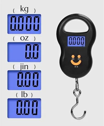 Balança digital gancho até 50kg 